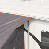 Caravan Tent 3-Person 3-Person Grey and Orange 42001082