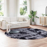 Shaggy Rug High Pile NAVARRA Dark Grey 240x240 cm Polyester 4102928