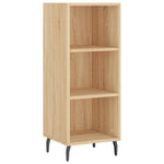 Highboard Sonoma Oak 34.5x34x180 cm Engineered Wood 3199380