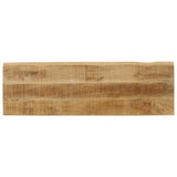 Bench with Live Edge 105 cm Solid Wood Mango 372759