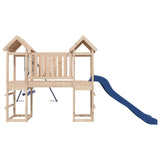 ZNTS Outdoor Playset Solid Wood Pine 3155861