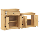 2 Piece Bathroom Furniture Set Corona Solid Wood Pine 3334636