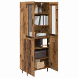 Highboard 2 pcs Old Wood Engineered Wood 3415634