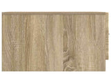 Coffee Table Sonoma Oak 49 x 50 x 37 cm Engineered Wood 895887