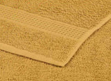 Bath Towels "FROGN" 10 pcs Gold 100x150 cm 360 gsm 136814