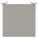 4-Piece Seat Cushions SOEST 4 pcs 100% Polyester Grey 944682