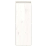 TV Cabinets 2 pcs White Solid Wood Pine 3100115