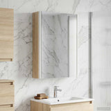 Bathroom Mirror Cabinet Sonoma Oak 33 x 11.5 x 50 cm 889217