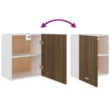 Hanging Cabinet Lyon Brown Oak 50x31x60 cm Engineered Wood 815587