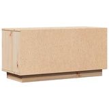 TV Cabinet 80x34x40 cm Solid Wood Pine 818230