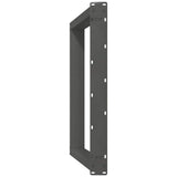 Dining Table Legs U-Shaped 2 pcs Anthracite 80x cm Steel 4012798