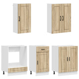 Kitchen Unit PORTO 5 pcs Sonoma Oak Engineered Wood 3438277