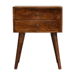 Chestnut Modern Solid Wood Bedside IN1569