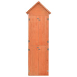 ZNTS Garden Storage Shed 71x60x213 cm Wood 170649