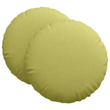 Seat Cushions 2 pcs Light Green 80 x 29 cm Fabric 42014241