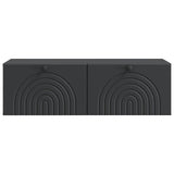 Wall-Mounted TV Cabinet Black 99 x 41 x 30 cm Engineered Wood 898186