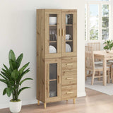 Highboard Artisan Oak 69.5 x 34 x 180 cm Engineered Wood 3415886