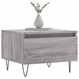 Coffee Tables 2 pcs Grey Sonoma 50x46x35 cm Engineered Wood 830873