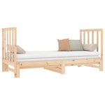 ZNTS Pull-out Day Bed without Mattress 2x cm 3124767