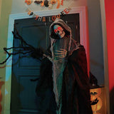 Halloween Grim Reaper Black 60 x 60 x 155 cm Polyester 42020043