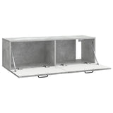 Wall-Mounted TV Cabinet Concrete Grey 98 x 31 x 30 cm 898728