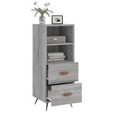 Sideboard Grey Sonoma 34.5x34x90 cm Engineered Wood 828642