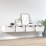 Wall Cabinets 2 pcs White 68x30x20 cm Engineered Wood 3115892