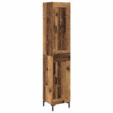 Highboard Old Wood 34.5 x 34 x 180 cm Engineered Wood 3415692