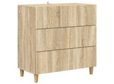 Drawer Cabinet Sonoma Oak 66 x 34.5 x 90 cm Engineered Wood 894607