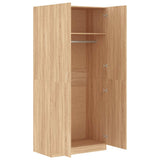 Wardrobe Sonoma Oak 90x52x200 cm Engineered Wood 800633