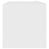 ZNTS TV Cabinet White 100x30x30 cm Engineered Wood 801481