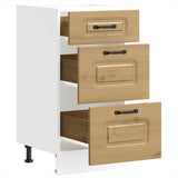 Kitchen Base Cabinet Kalmar Artisan Oak Engineered Wood 854249
