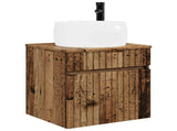 Bathroom Cabinet Set 3 pcs Old Wood 49 x 44.5 x 66 cm 3405775