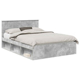 Bed Frame with Headboard Concerte 140 x 200 cm Engineered wood 3407880