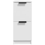 Sideboard White 30x30x70 cm Engineered Wood 811169