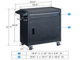 4 Drawstring Cabinet Steel Black Lock 330lb Instrument Cart Storage Room 11702341