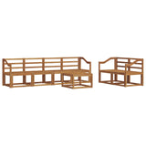 Outdoor Sofa Set 7 pcs Natural 3366057