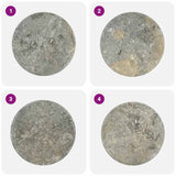 Table Top Grey Marble 60 cm diameter Table Top Circular 149197