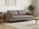 2-Seater Sofa Taupe 188 x 81 x 89 cm Fabric 42048605