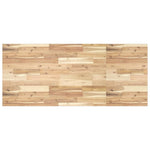 Basin Shelf Wall Mounted Steel and Solid Wood Acacia 3302899