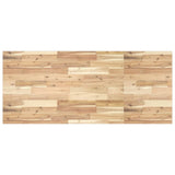 Basin Shelf Wall Mounted Steel and Solid Wood Acacia 3302899