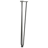 ZNTS Hairpin Table Legs 4 pcs Anthracite 72 cm Solid Steel 4012446