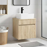 Wall-mounted Sink Vanity Sonoma Oak 49 x 41 x 63 cm 890584