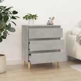 Sideboard Concrete Grey 60x35x70 cm Engineered Wood 823044
