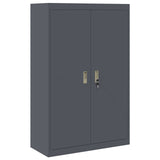 Storage Cabinet Anthracite 90 x 40 x 140 cm Steel 3406162