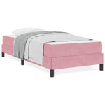 ZNTS Pink 90 x 190 cm Velvet 3398664