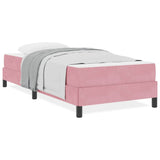 ZNTS Pink 90 x 190 cm Velvet 3398664