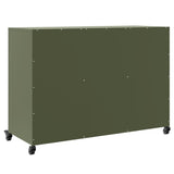 Sideboard Olive Green 100.5x39x72 cm Steel 846744