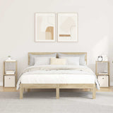 Bedside Table with Drawer 2 pcs Sonoma Oak 30.5 x 27 x 59.5 cm 8000617