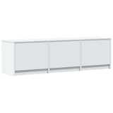 TV Cabinet with LED White 140 x 34 x 40 cm Engineered Wood 3418710